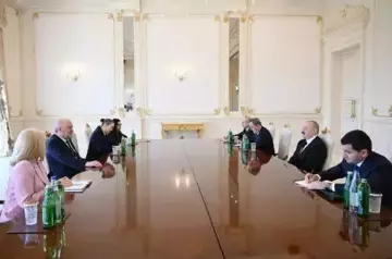 Ilham Aliyev receives OSCE Secretary General