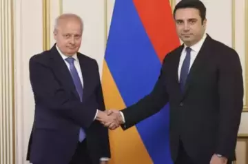 Russian Ambassador to Yerevan meets with Speaker of Armenian Parliament