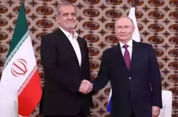 Vladimir Putin holds talks with Masoud Pezeshkian