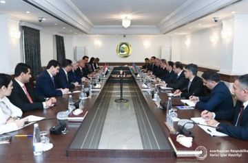 Azerbaijani Foreign Ministry meets with Iraqi Foreign Ministry delegation