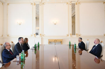 Ilham Aliyev holds talks with Türkiye's National Security Council SecGen