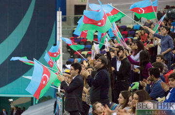Azerbaijani athlete wins medal at wrestling tournament in Kaspiysk