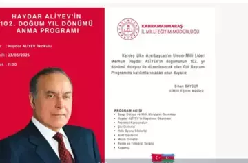 Adana and Kahramanmaraş to honor Heydar Aliyev's memory