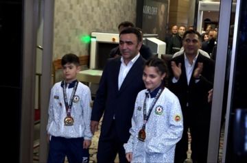 Azerbaijani kung fu team returns from World Cup