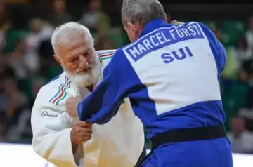 Azerbaijani judoka becomes European veteran champion again