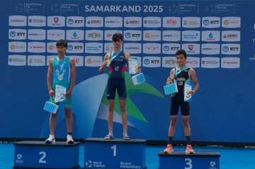 Azerbaijan shines at Uzbekistan Open Triathlon Championship