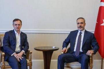 Turkish Foreign Minister Hakan Fidan arrives in Moscow