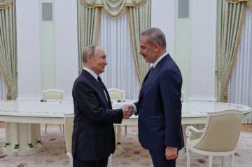 Putin and Fidan discuss Ukraine