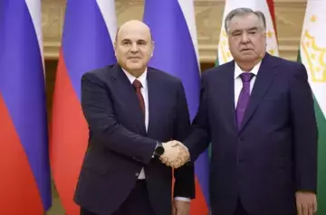 Russian Prime Minister meets with Tajikistan President
