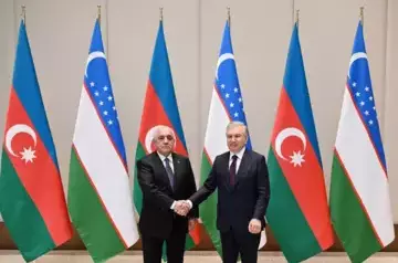 Ali Asadov meets with Shavkat Mirziyoyev