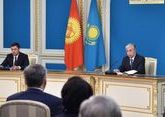 Kazakh and Kyrgyz Presidents adopt joint statement