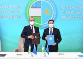 Prime ministers of Kazakhstan and Uzbekistan launch construction of cooperation center