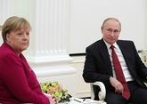 Putin and Merkel meet in Kremlin