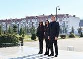 President of Azerbaijan and First Lady visit Guba district (PHOTO)