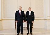 Ilham Aliyev receives governor of Russia&#039;s Astrakhan region