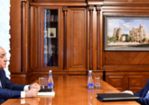 Azerbaijani PM meets with Russian ambassador in Baku