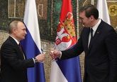 Putin and Vucic discuss gas supplies