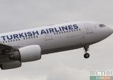 Strong wind prevents Turkish Airlines plane from landing