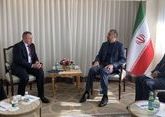 Foreign Ministers of Iran and Belarus discuss development of relations