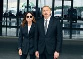 Ilham Aliyev and Mehriban Aliyeva visit Fuzuli district