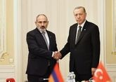 Erdogan and Pashinyan hold first talks since 2009