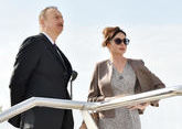Ilham Aliyev and Mehriban Aliyeva arrive in Uzbekistan on visit
