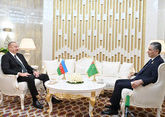 Ilham Aliyev meets with chairman of People&#039;s Council Chamber of National Assembly of Turkmenistan