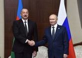 Vladimir Putin congratulates Ilham Aliyev on his birthday