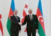 Ilham Aliyev, Irakli Garibashvili meet in Baku