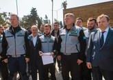 Caspian motorcross participants reach Baku
