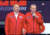 Erdogan and Ilham Aliyev visit TEKNOFEST in Istanbul