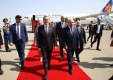 President of Israel arrives in Baku
