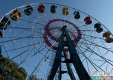 Ferris wheel installed in Vladikavkaz park