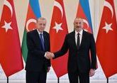 Presidents of Türkiye, Azerbaijan hold talks