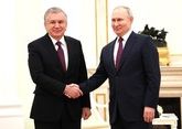 Putin congratulates Mirziyoyev on his birthday
