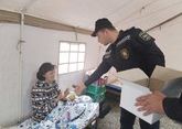 Ministry of Emergency Situations of Azerbaijan sets up tents for Armenian residents of Karabakh