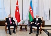  Presidents of Azerbaijan and Türkiye holding talks in Nakhchivan