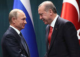 Russian President wishes Turkish people happiness and prosperity