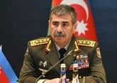 Azerbaijani Defense Minister arrives in UAE