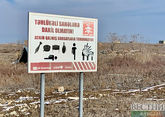 Armenia must pay for many years of mine terror in Azerbaijan
