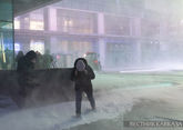 Heavy snowfall engulfs Moscow: snow storm hits capital