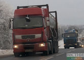 Trucks allowed to pass through Upper Lars