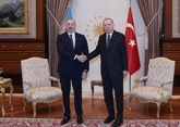 Ilham Aliyev congratulates Recep Tayyip Erdoğan on his anniversary