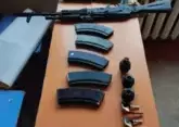 Weapons cache found on school grounds in Khankendi