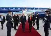 Ilham Aliyev arrives in Germany