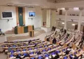 Georgian parliament considers foreign agents bill in second reading 