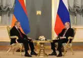Putin holds meeting with Mirziyoyev after talks with Pashinyan