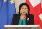 Georgian president promises to veto foreign agent bill