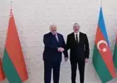 Ilham Aliyev and Aleksandr Lukashenko hold talks in Baku