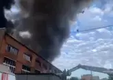 Major fire breaks out at industrial facility in east of Moscow